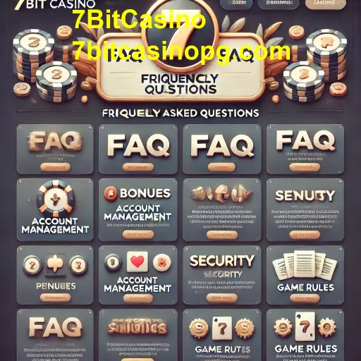 Descobrindo a Seção de Perguntas Frequentes do 7BitCasino